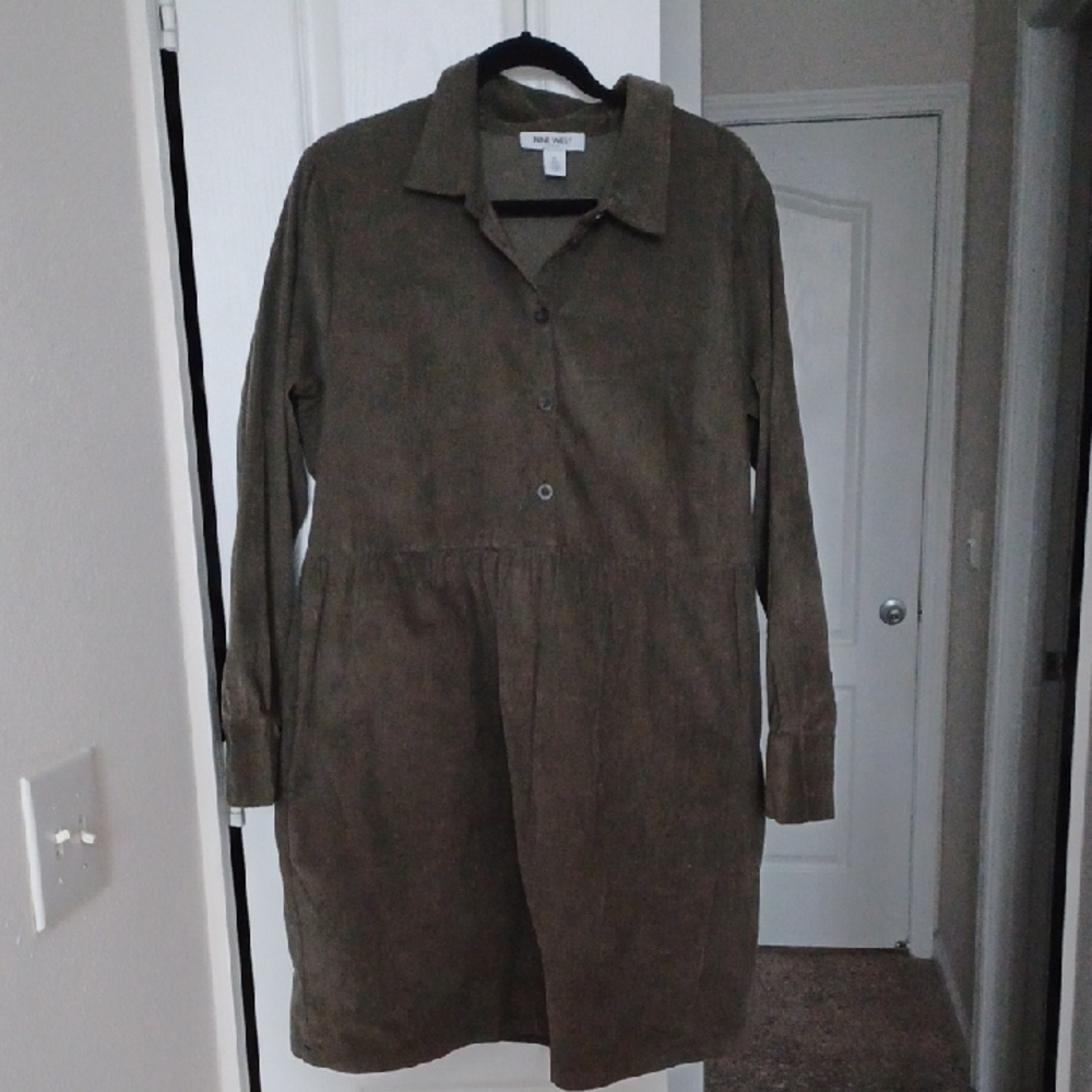 Nine West Button-Up Dress